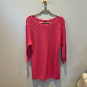 Talbots Pink Tunic Sweater
